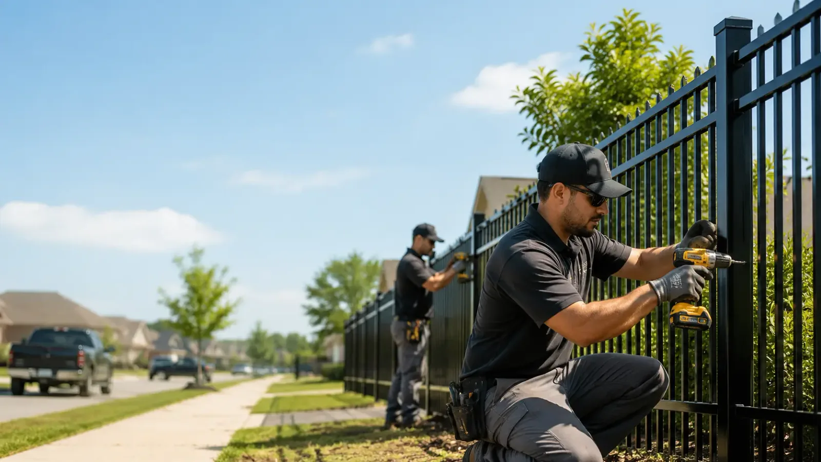 Metal Fence Installation in Indore, WV